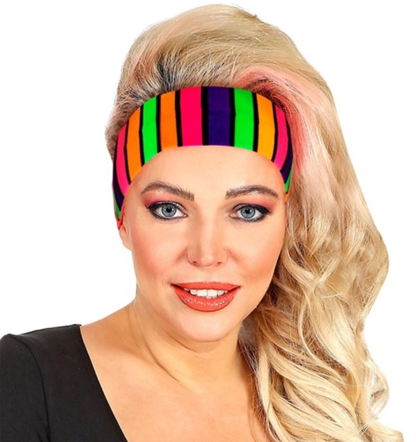 Schweissband Stirnband – 80er Party