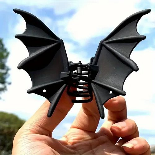 Fledermaus Haarklammer – Halloween