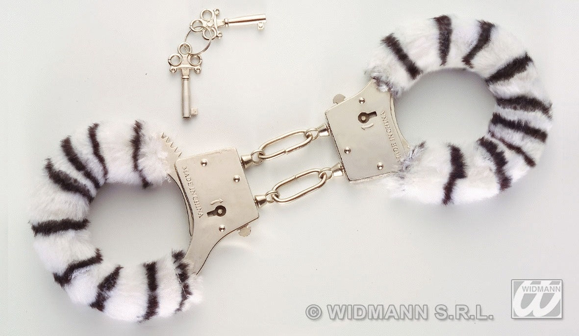 Handschellen Zebramuster – JGA