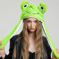 Frosch Mütze mit Wackelohren