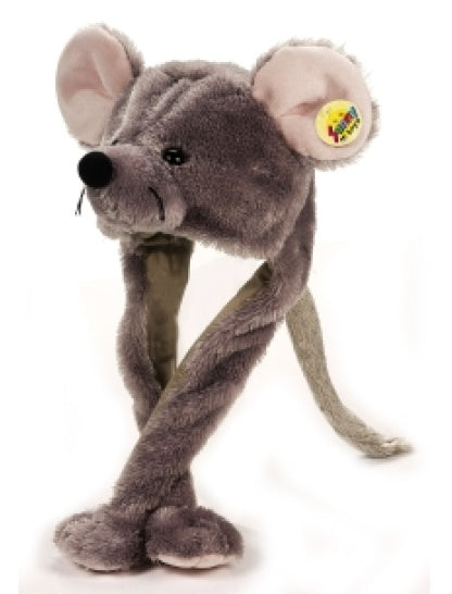 Maus Mütze – Plüsch Tiermütze