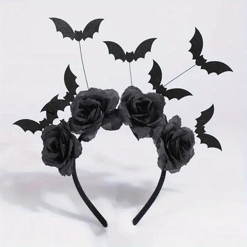 Fledermaus Haarreif – Vampir Haarschmuck