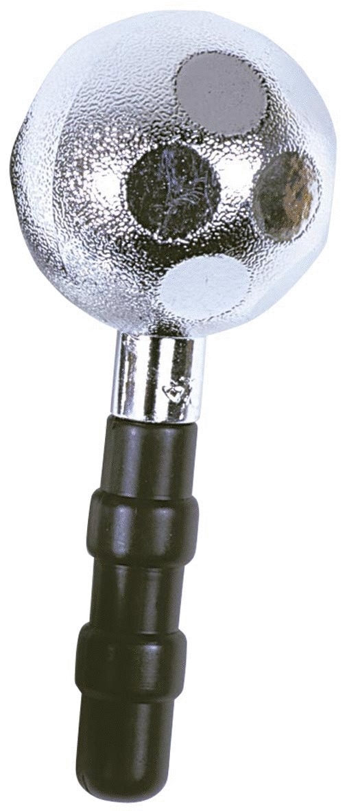 Rumba Rassel metallisch – Maraca