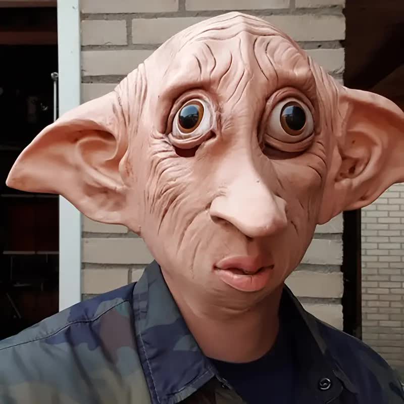 Dobby Maske – Hauself Latexmaske