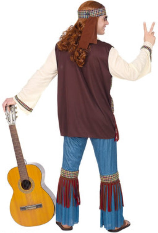 Hippie Kostüm Herren Bohemian