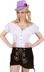 Weisse Dirndlbluse – Trachtenbluse
