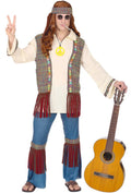 Hippie Kostüm Herren Bohemian