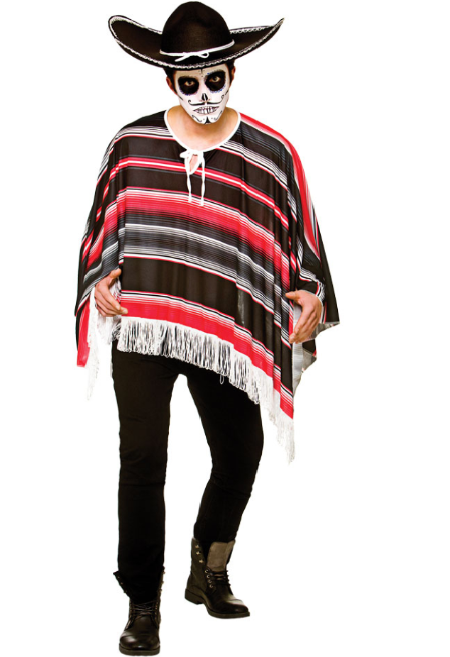 Dia de los Muertos Poncho – Totenfest