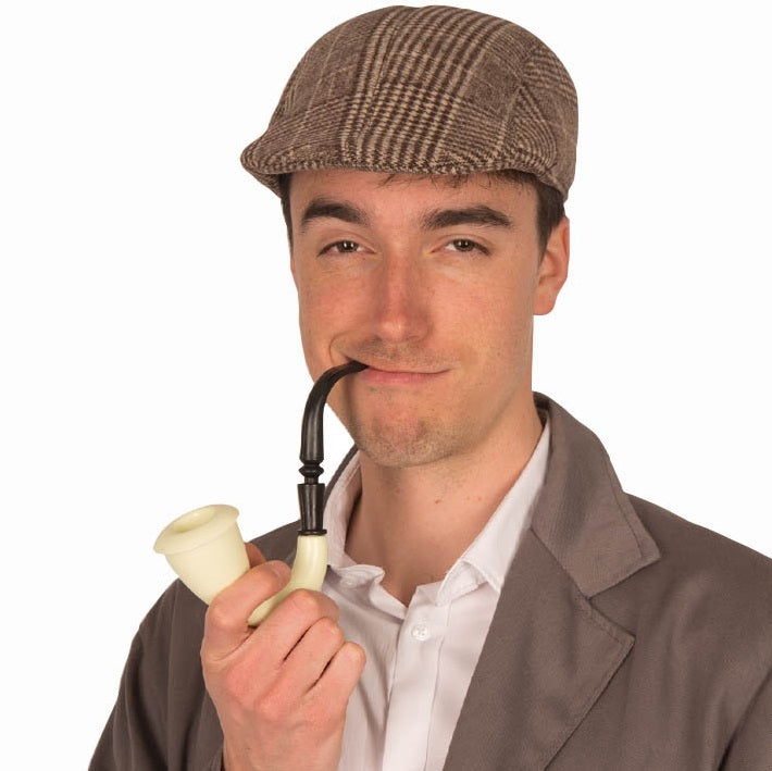 Tweed Style Schiebermütze – Flat Cap