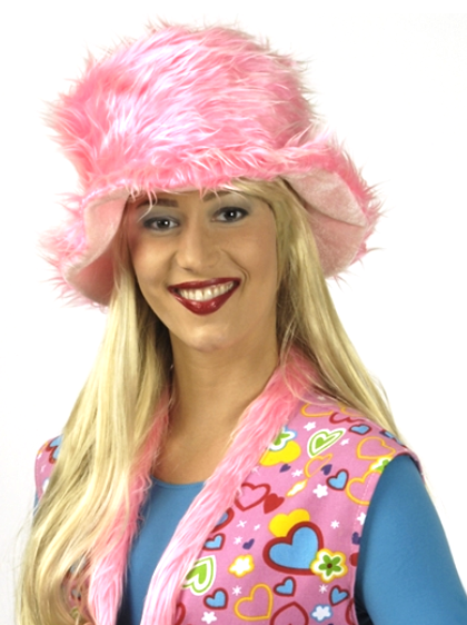 Plüschhut – Fake Fur Hut