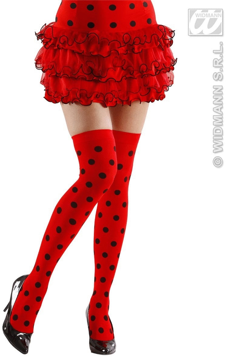 Overknees gestreift – Tights Pantomime