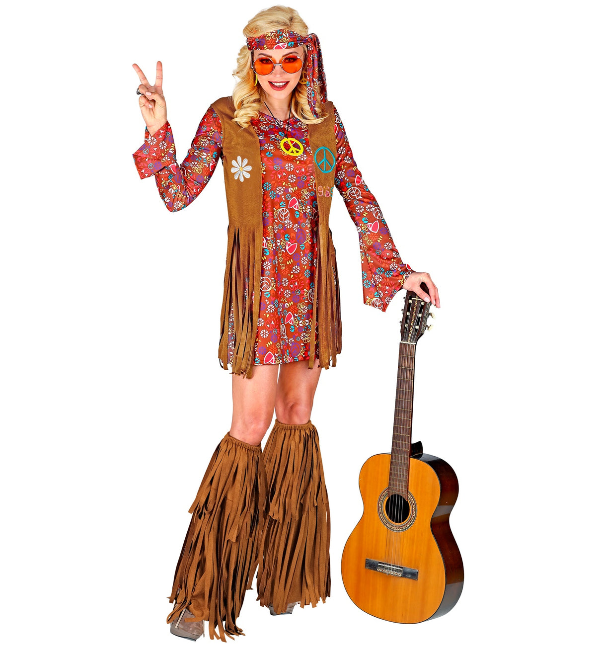 Beinstulpen mit Fransen – Indianer & Hippie