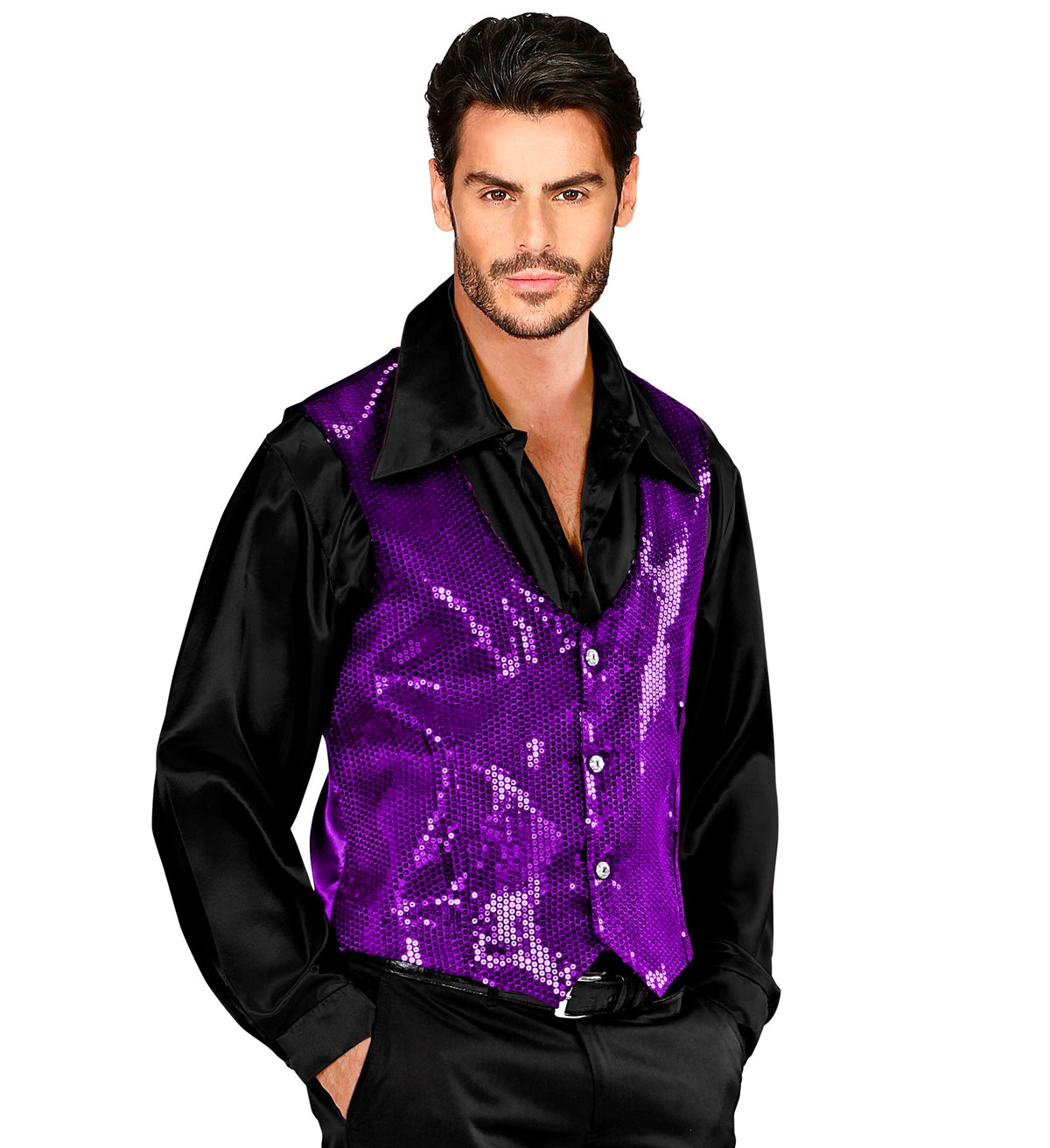 Pailletten Weste – Glitzer Gilet