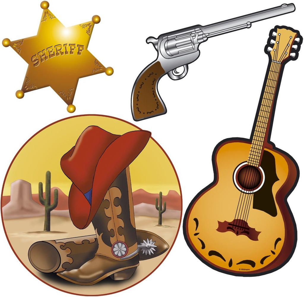 Cowboy Wanddekoration – Western Deko