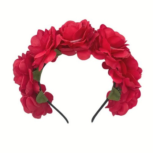 Rosen Haarreif – Blumen Haarschmuck