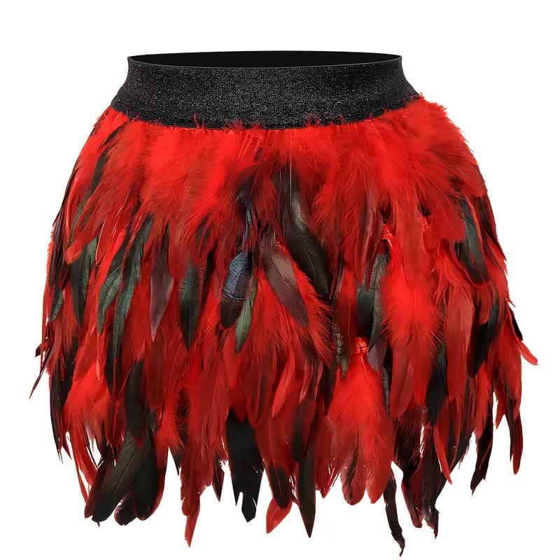 Federrock – Feather Skirt mystisches Outfit