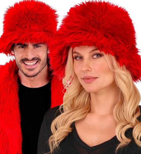 Plüschhut – Fake Fur Party Hut