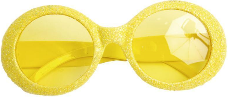 Partybrille mit Glitzer – Silvester