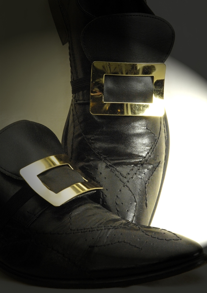 Schuhschnallen aus Metall – Pirat