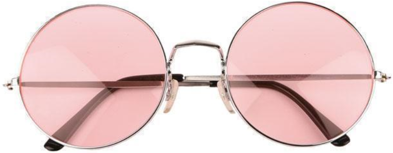 Hippie Brille – runde Sonnenbrille
