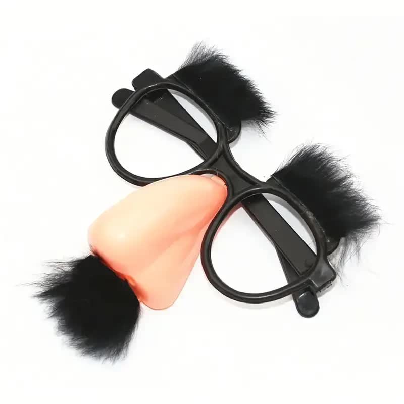 Groucho Brille mit Nase und Schnauz