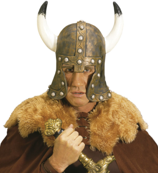 Wikingerhelm für Erwachsene aus Latex