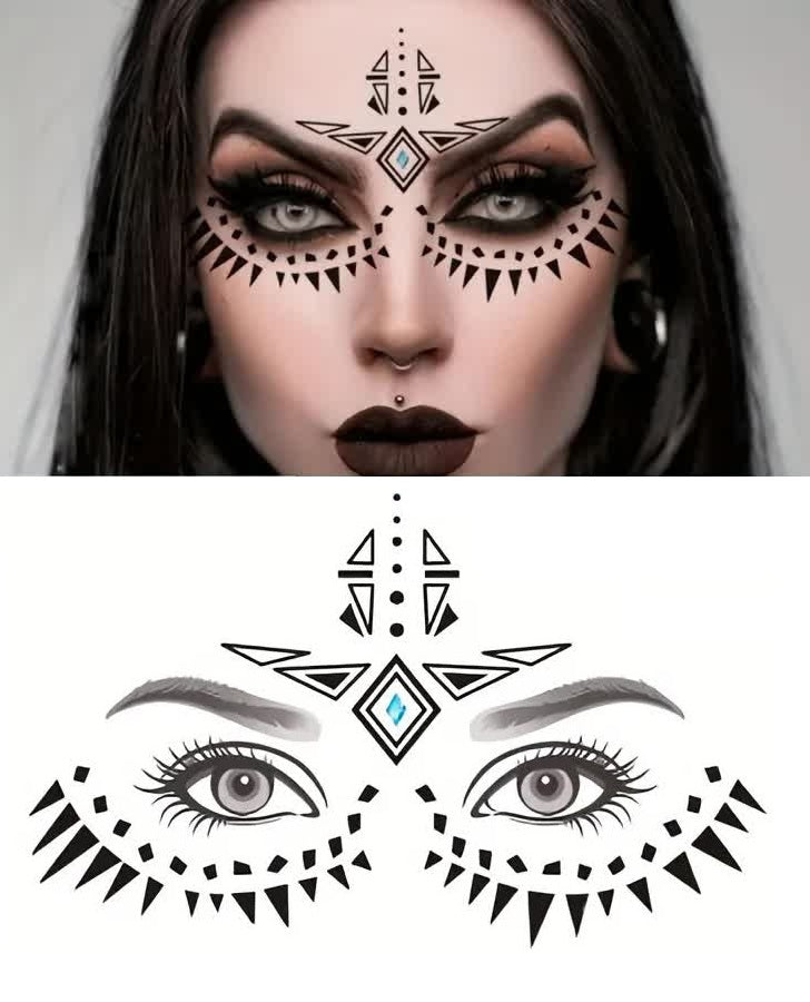 Demon Lady Tattoos – Halloween