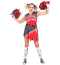 Zombie Cheerleader Kostüm für Damen – Halloween