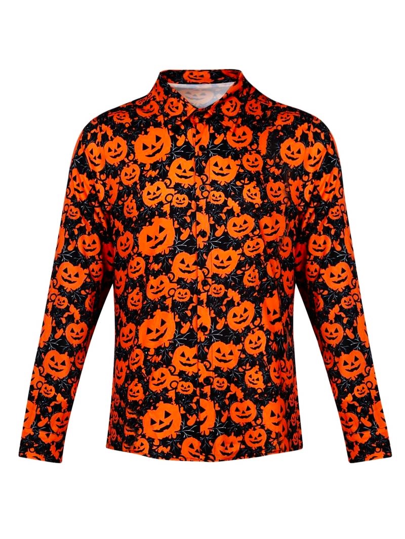 Kürbis-Hemd Halloween