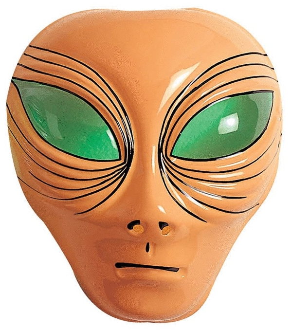 Alien Maske für Kinder und Erwachsene