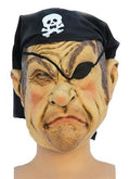 Piraten Maske mit Kopftuch – Rocker