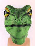 Froschmaske für Erwachsene aus Latex