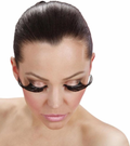 Geschwungene Wimpern - extra lang