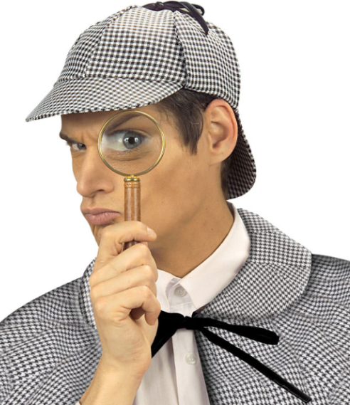 Sherlock Holmes Mütze – Detektivmütze