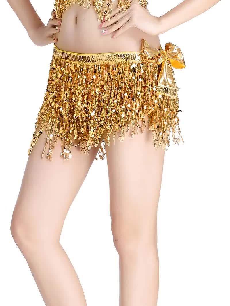 Pailletten Hüfttuch – Festival Dance Skirt