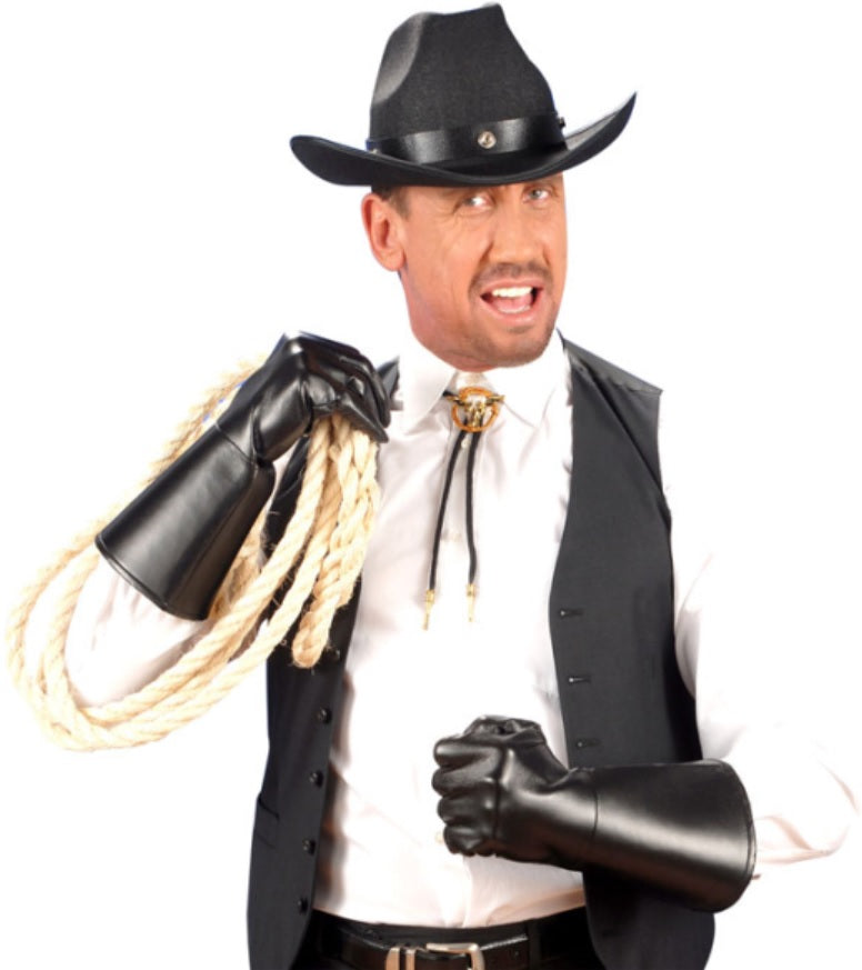 Sheriff Krawatte mit Büffel – Western