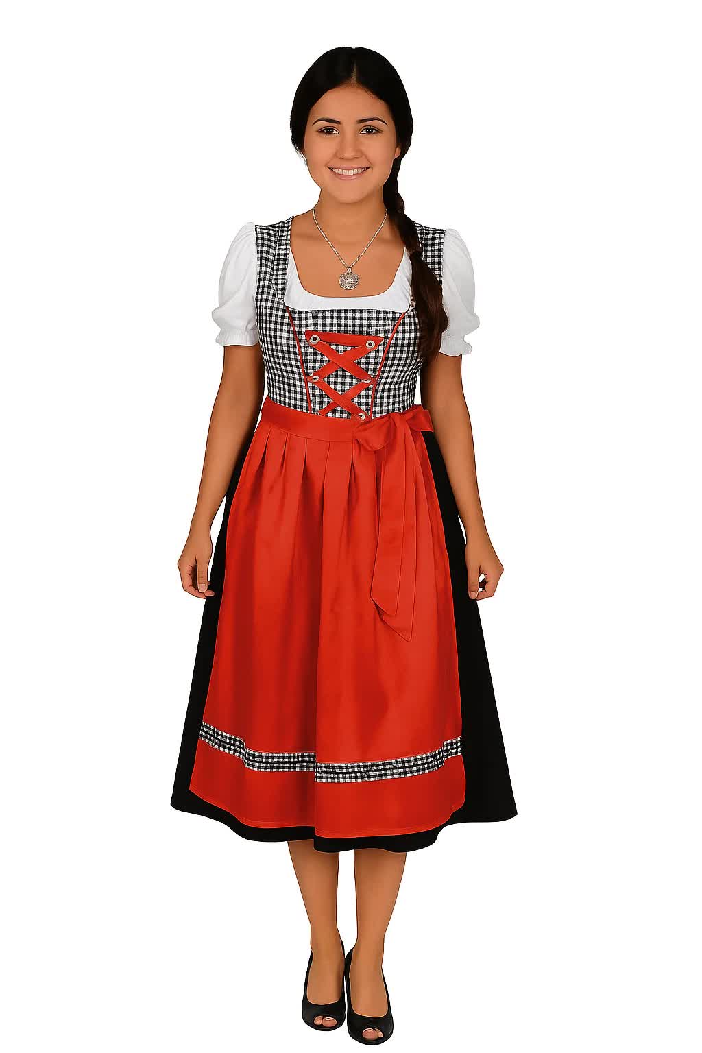 Dirndl – Trachtenkleid mit Schürze