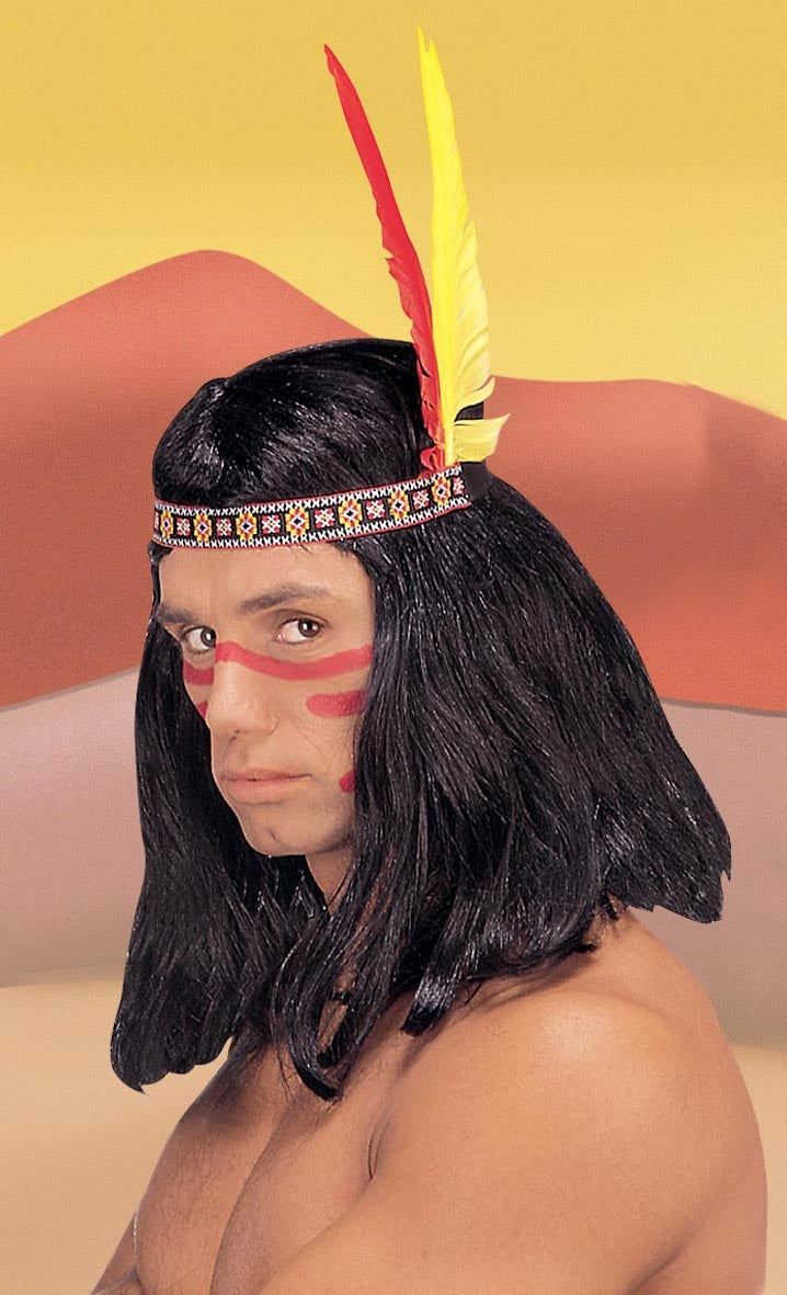 Indianer Stirnband mit Federn