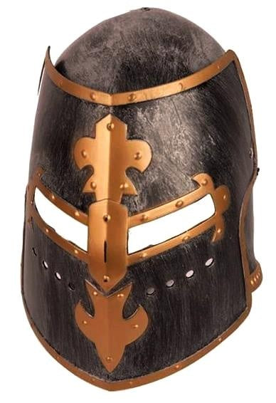 Ritterhelm mit verstellbarem Visier