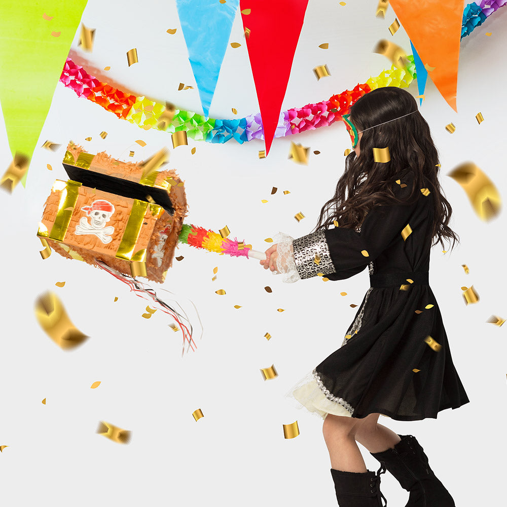 Schatzkiste Piñata – Piraten Geburtstag