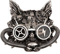 Space Cat Maske – Steampunk Robotic Katze