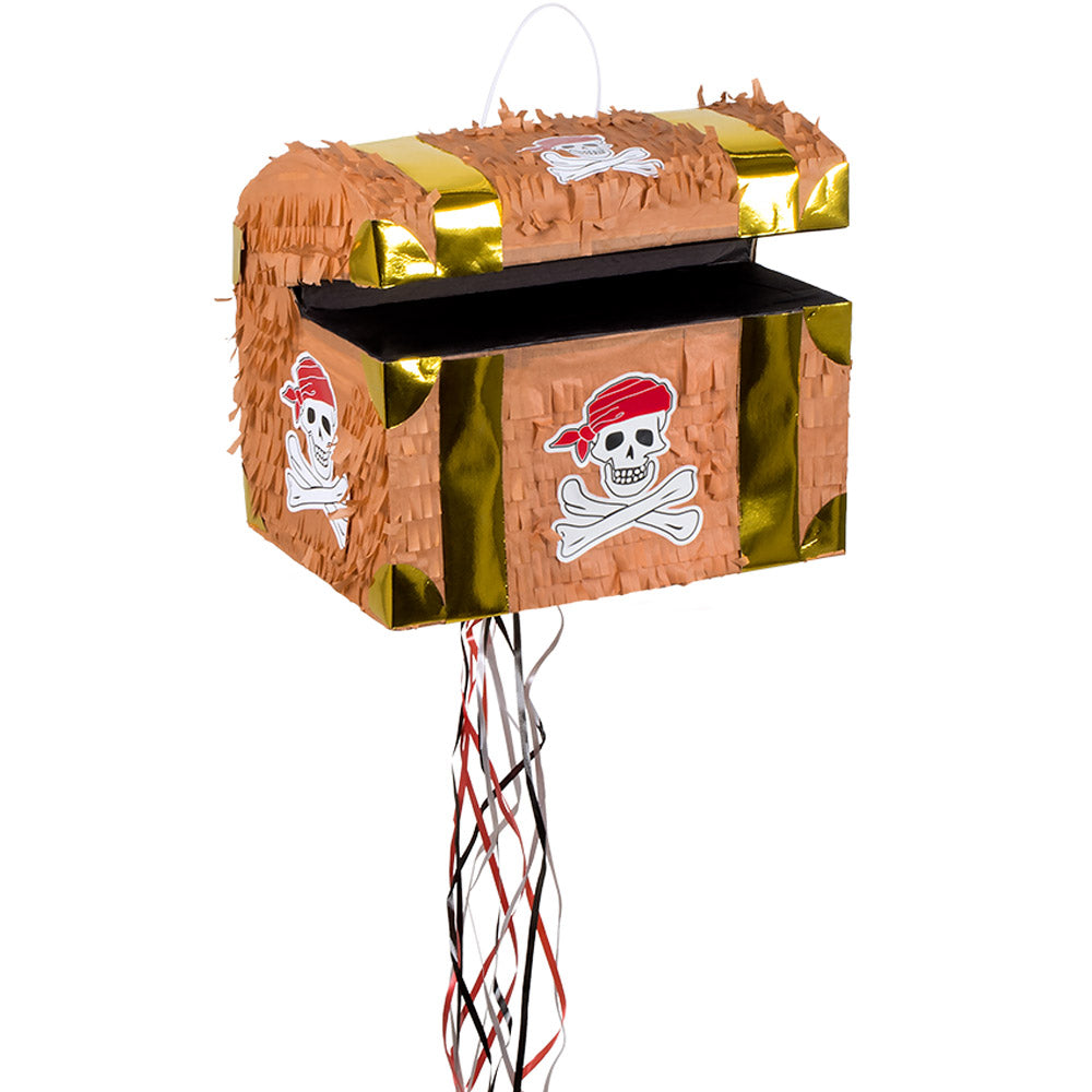 Schatzkiste Piñata – Piraten Geburtstag
