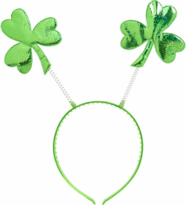 St. Patricks Day Haarreif Kleeblatt