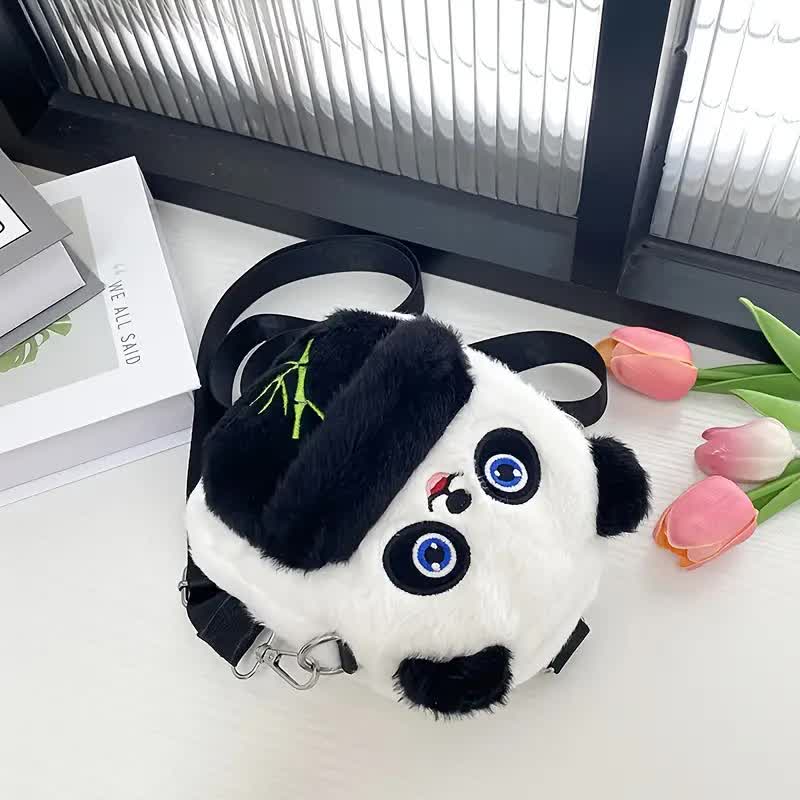 Panda Tasche – Plüsch Handtasche