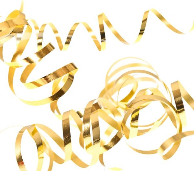 Luftschlangen für Silvester
