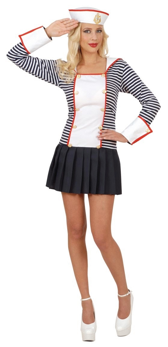 Matrosin Kostüm Damen – Sailor