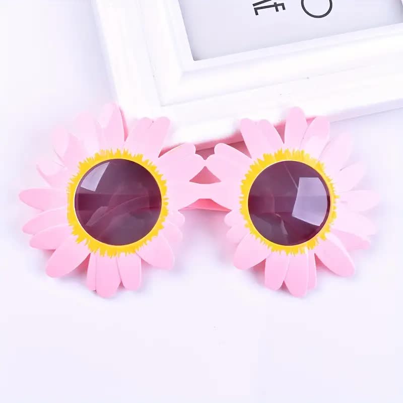 Blumen Brille – Hippie Partybrille