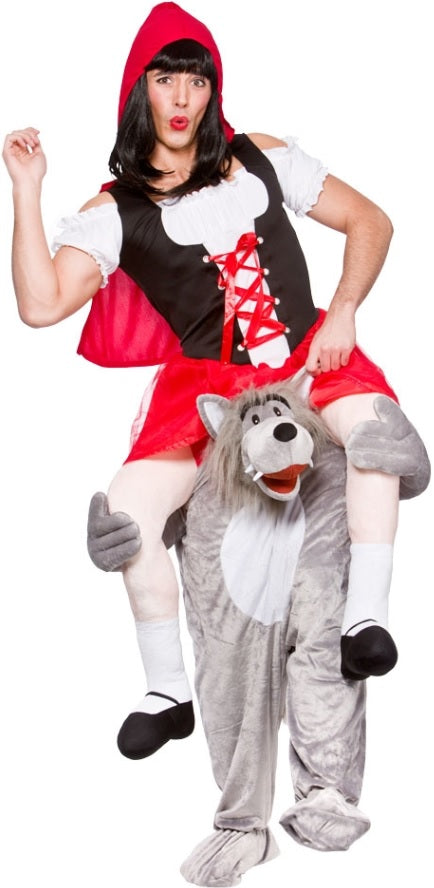 Wolf Huckepack Kostüm – Carry Me