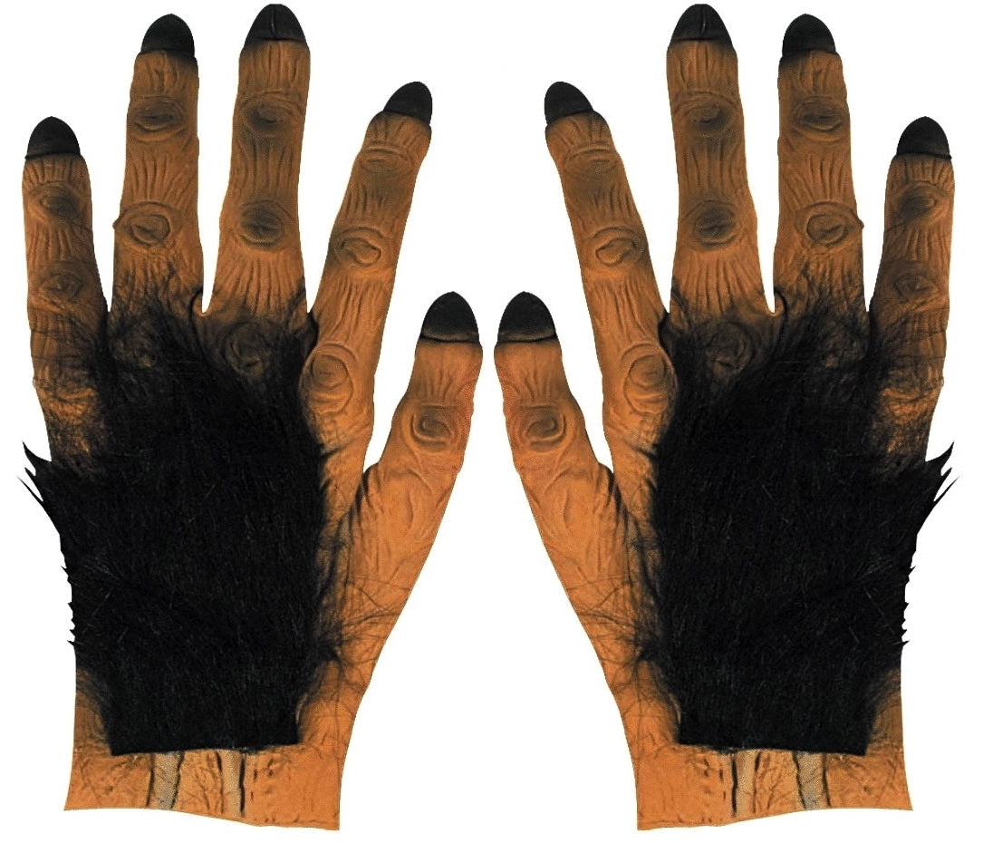 Handschuhe mit Kunstfell – Krampus