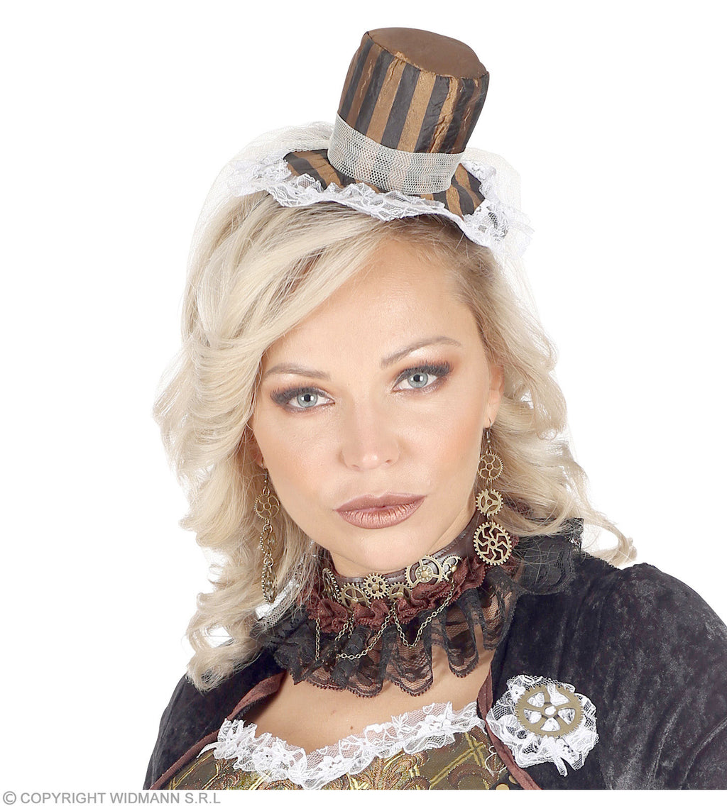 Steampunk Ohrringe mit Zahnrädern